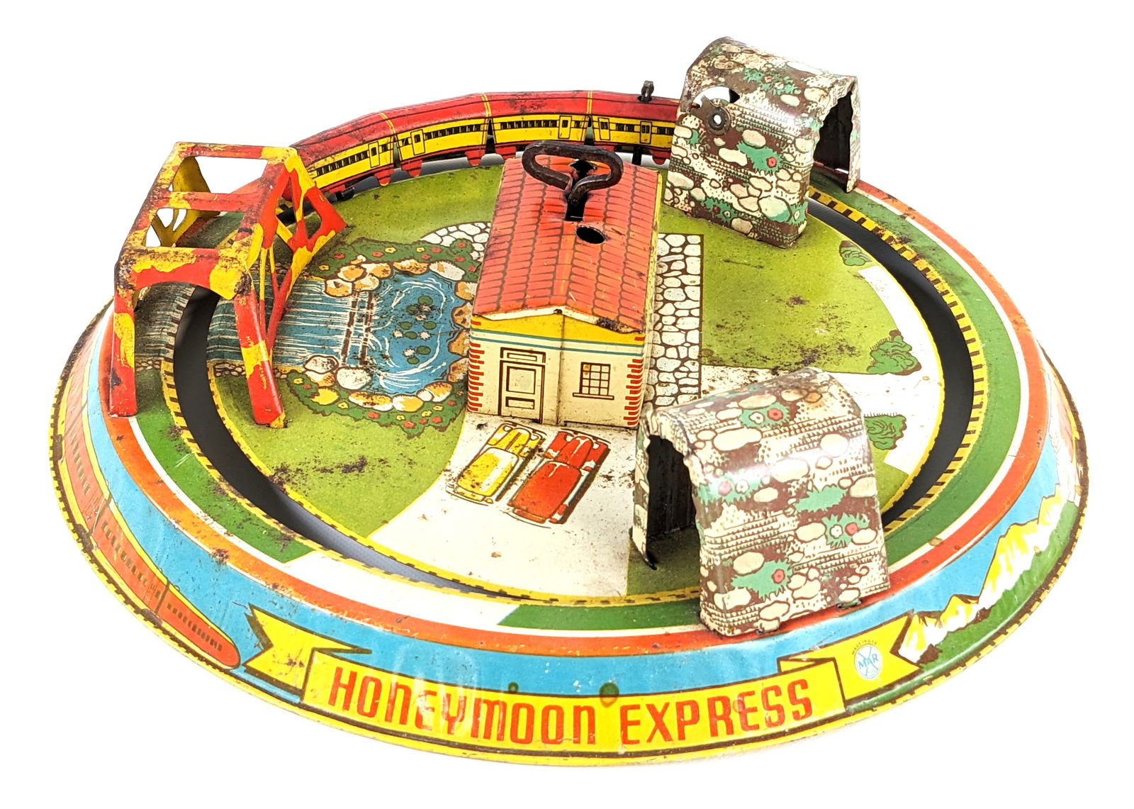 Marx Tin Windup Honeymoon Express (1 of 8)