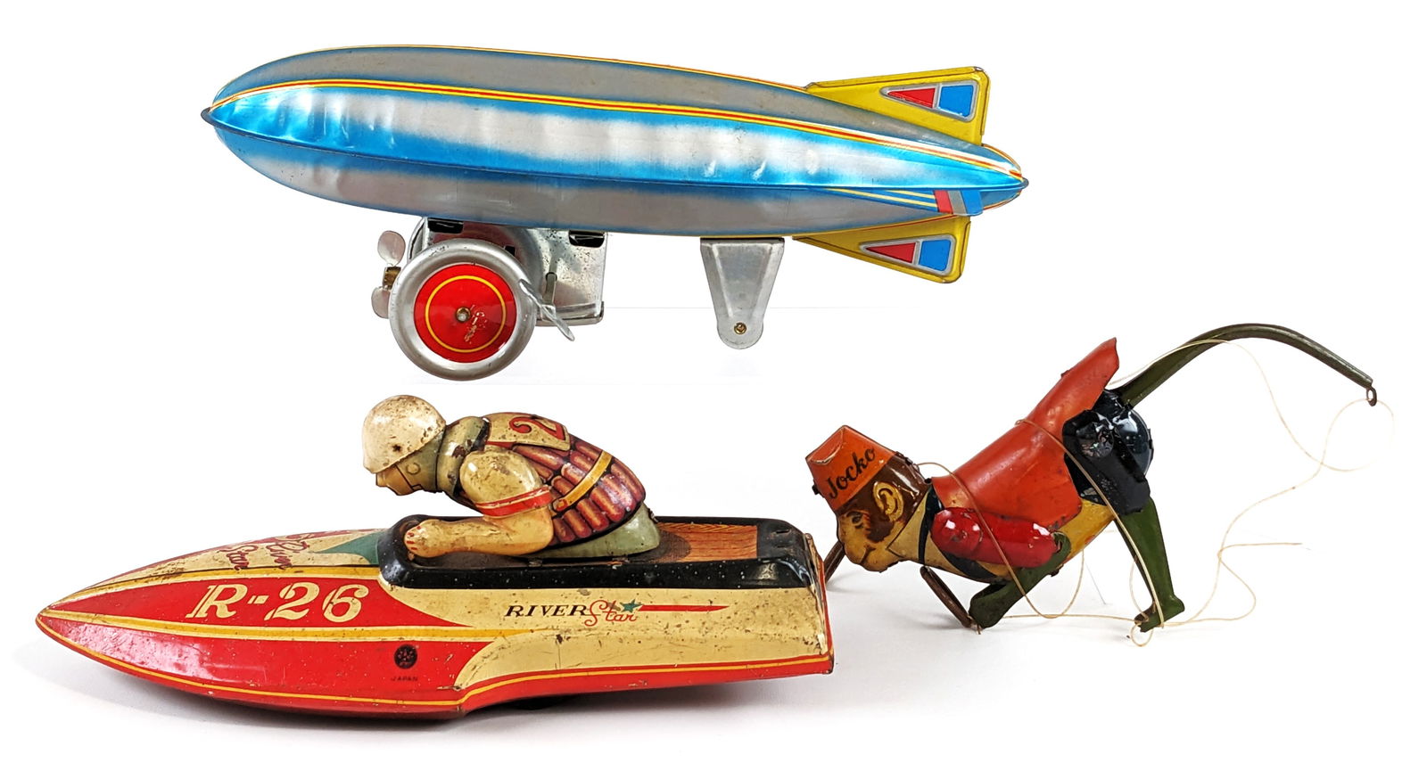 Tin Us Air Force Airplane Toy Made In Japan Tin Us Air Force Airplane Toy Made In Japan