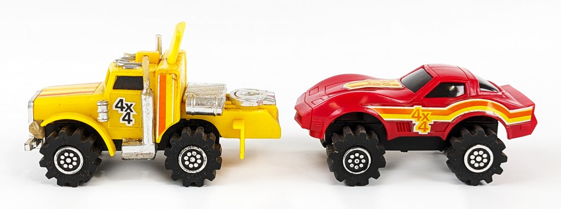LJN Toys Rough Riders Corvette & Semi Truck (1 of 12)