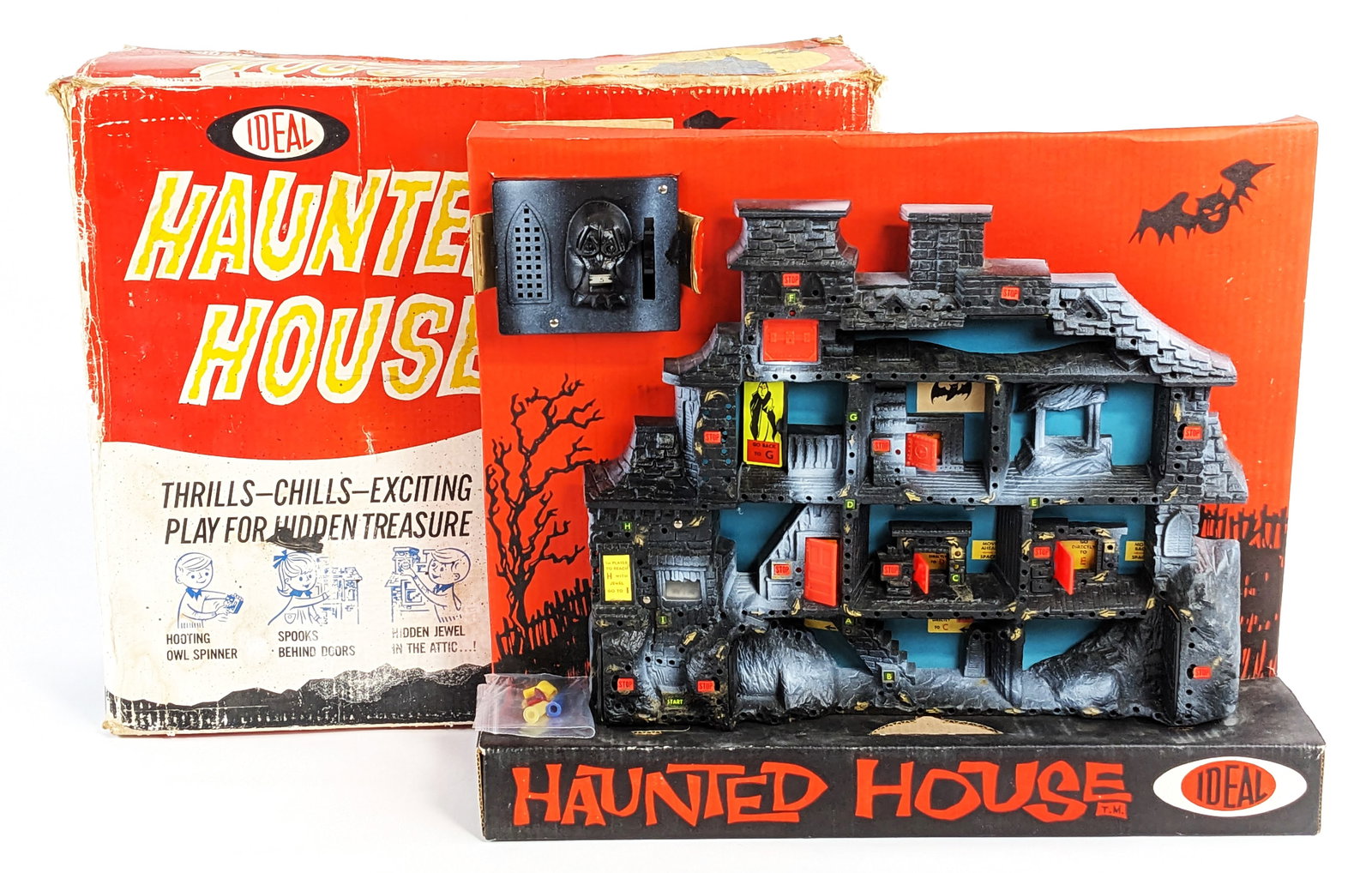 Ideal Haunted House Game w/ Box (1 of 12)