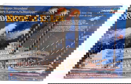 Lindberg 1/163 Robert E. Lee Mississippi Steamboat Model Kit - Sealed (1 of 7)