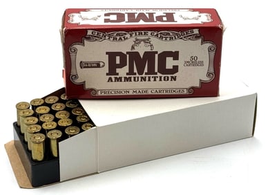 100 Rounds Reloaded PMC & Winchester 44-40 Pistol Ammo