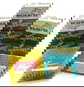 570 Rounds Winchester, Remington & Thunderbolt .22 LR Ammo