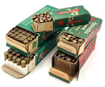 (5) Remington Dupont .38, 9mm, & .32 Caliber Pistol Reloaded Ammo