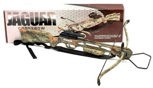 Jaguar CR-013A2 Series Crossbow 175 Lbs Camo with Box