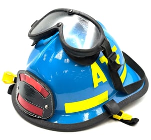ATF National Response Team Fire Helmet with Goggles