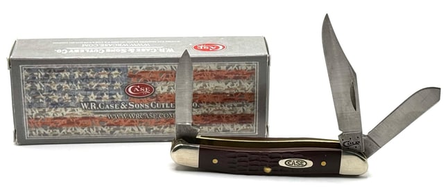 2015 Case XX Jigged Delrin Medium Stockman 63087