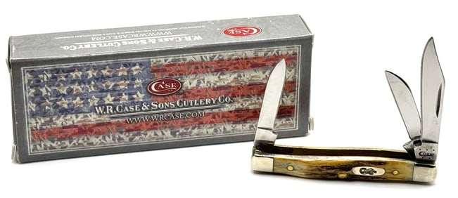 2014 Case XX Genuine Stag Small Stockman Knife 5333 SS