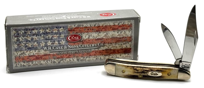 2015 Case XX Genuine Stag Peanut Knife 5220 SS