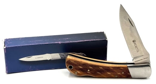 Beretta Maserin Stainless 440 Italy Folding Knife