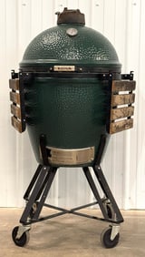 Large Big Green Egg in Nest Outdoor Cooking Grill