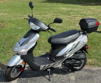 2022 TAO Classic 50 Scooter Gray