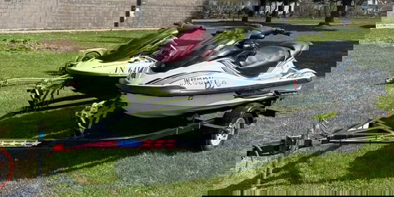 2003 Yamaha PWC & 2011 Kawasaki PWC w/ 2009 Mid-America Trailer