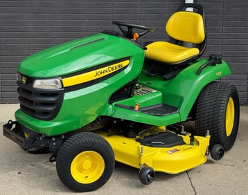 John Deere X500 Series Riding Tractor, 54in Mowing Deck