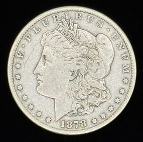 1878-CC U.S. Morgan Silver Dollar