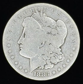 1883-CC U.S. Morgan Silver Dollar