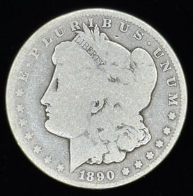 1890-CC U.S. Morgan Silver Dollar