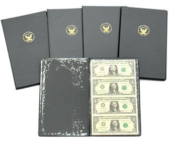 (5) 2003 $1 Federal Reserve Note Sequential Uncut Sheets