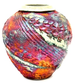 2008 Bruce Odell 11.5" Ceramic Art Pottery Vase