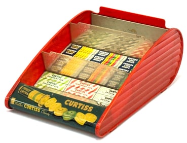 1948 Curtiss Candy & Gum Store Display Rack