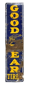 Good Year Tires Porcelain SS Advertising Sign
