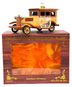 Antique Car Collector's Edition Bourbon Whiskey Gift Set