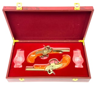 H. Deringer Bourbon Whiskey Pistol Gift Set