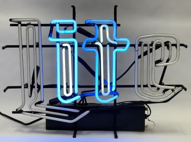 Vintage Miller "Lite" Neon Advertisement Sign