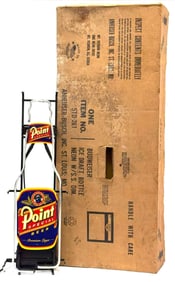 Vtg. Anheuser-Busch Point Special Beer Neon Advertisement Sign w/Box