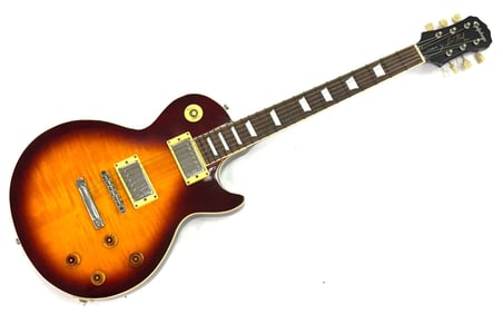2010 Epiphone Gibson Les Paul Sunburst Cherry Electric Guitar