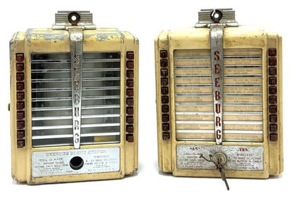 (2) 1940's Seeburg Wall-O-Matic W1-L56 Wireless Music Systems