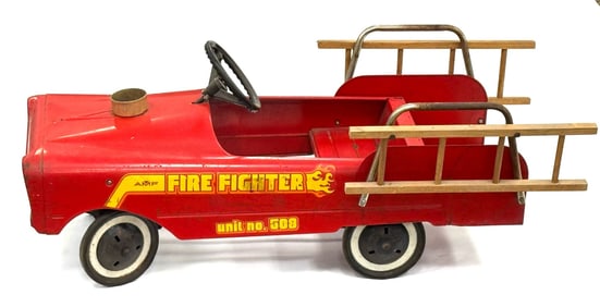 1960's AMF Firefighter Pedal Car Model 508