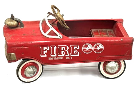 1960's Murray Fire Battalion No. 1 Pedal Car