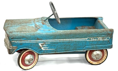 1960's Original Murray Blue Tee Bird Pedal Car