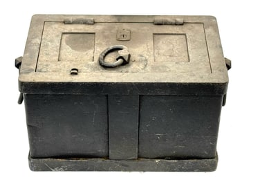 American Express Company Steel & Iron Strongbox For Stagecoach or Railway