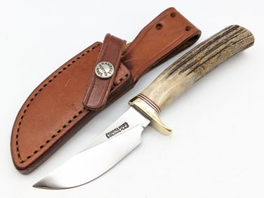 Randall Model 21 Stag Handle Little Game Knife w/ Sheath