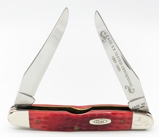 Ltd 1989 Case XX Centennial Red Bone Muskrat