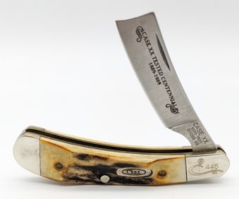Ltd 1989 Case XX Centennial Stag One Arm Razor 511098