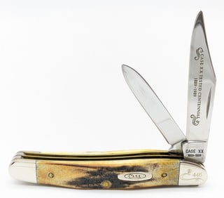 Ltd 1989 Case XX Centennial Stag Texas Jack Knife 52087