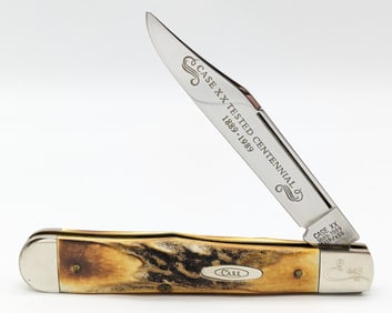 Ltd 1989 Case XX Centennial Stag No Guard Cheetah 5111 1/2