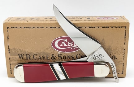 2003 Case XX Exotic Coral Russlock Knife EX1953L w/ Box