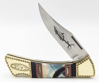 2015 Case XX Michael Prater Mammoth Tooth Mako Lock Back Knife 58L