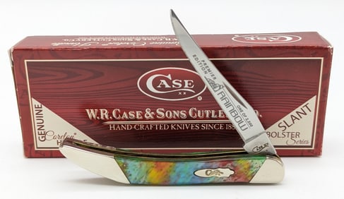Ltd 2019 Case XX Rainbow Corelon Slant Bolster Tiny Toothpick 910096 w/ Box