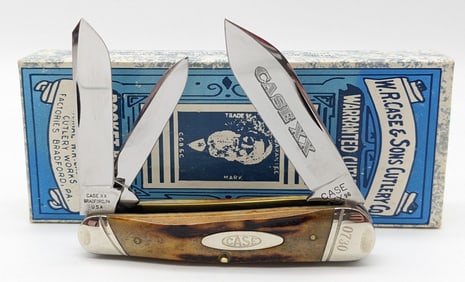Ltd 1996 Case XX Classic Stag Humpback Whittler 53046 w/ Box
