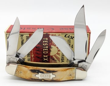 1994 Case XX Classic Stag 5-Blade Sowbelly 55039 w/ Box