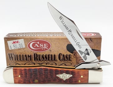 2007 Case XX WRC Chestnut Bone Cheetah 6111 1/2 w/ Box