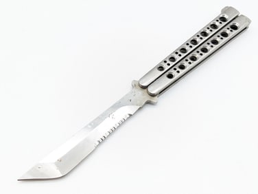 Benchmade Model 44 Tanto Balisong Butterfly Knife
