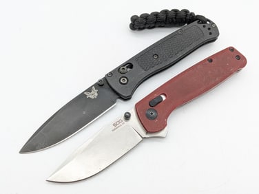 Benchmade Bugout & SOG Terminus XR Folding Knives