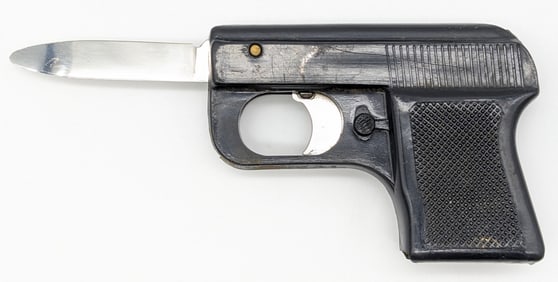 Inox Italy Novelty Pistol Shaped Switchblade Knife