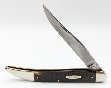 Vtg Ka-Bar Union Cut. Co. Jig Bone Large Toothpick Knife